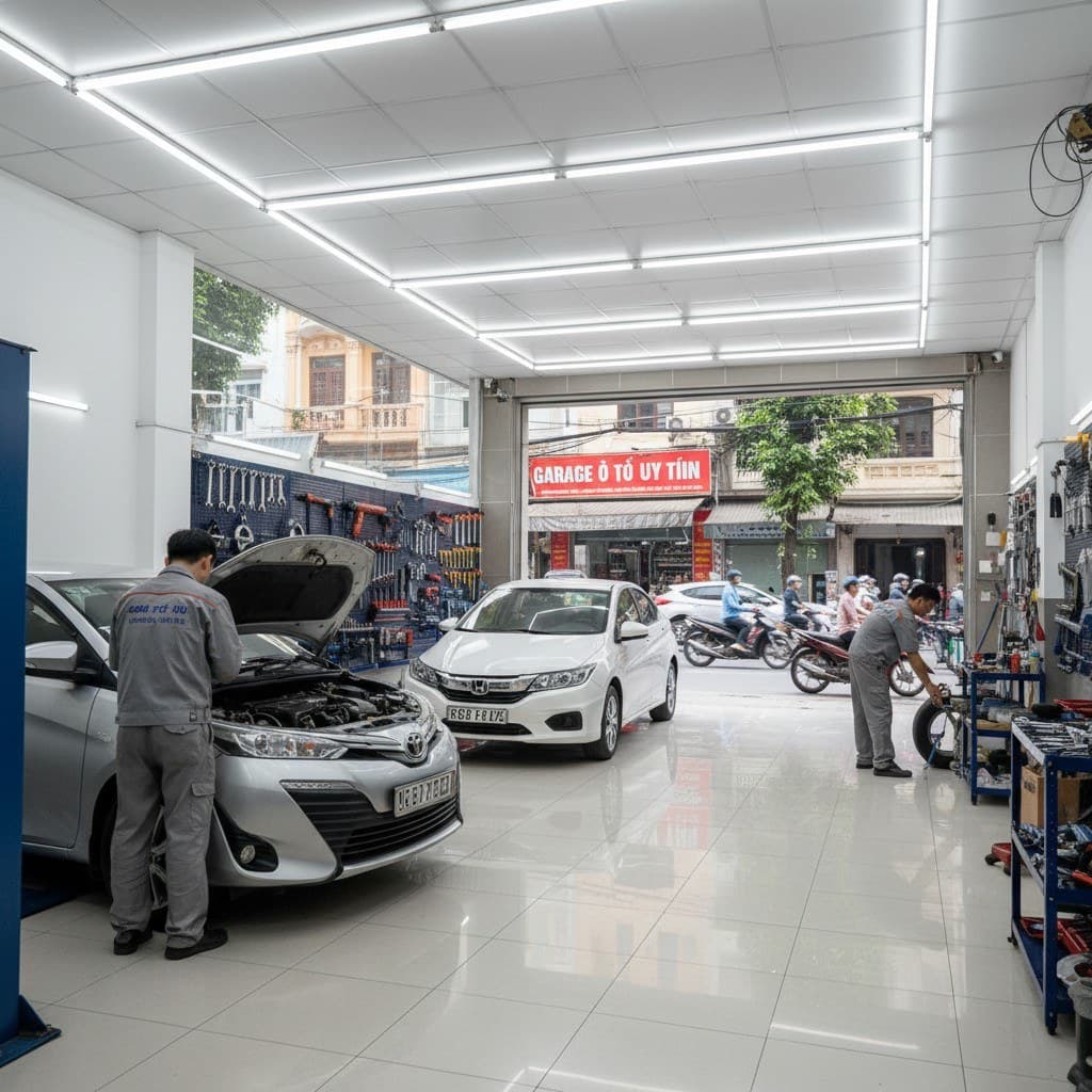 Garage Ô Tô Uy Tín Tại TP.HCM: 7 Tiêu Chí Vàng Trước Khi Giao Xe
