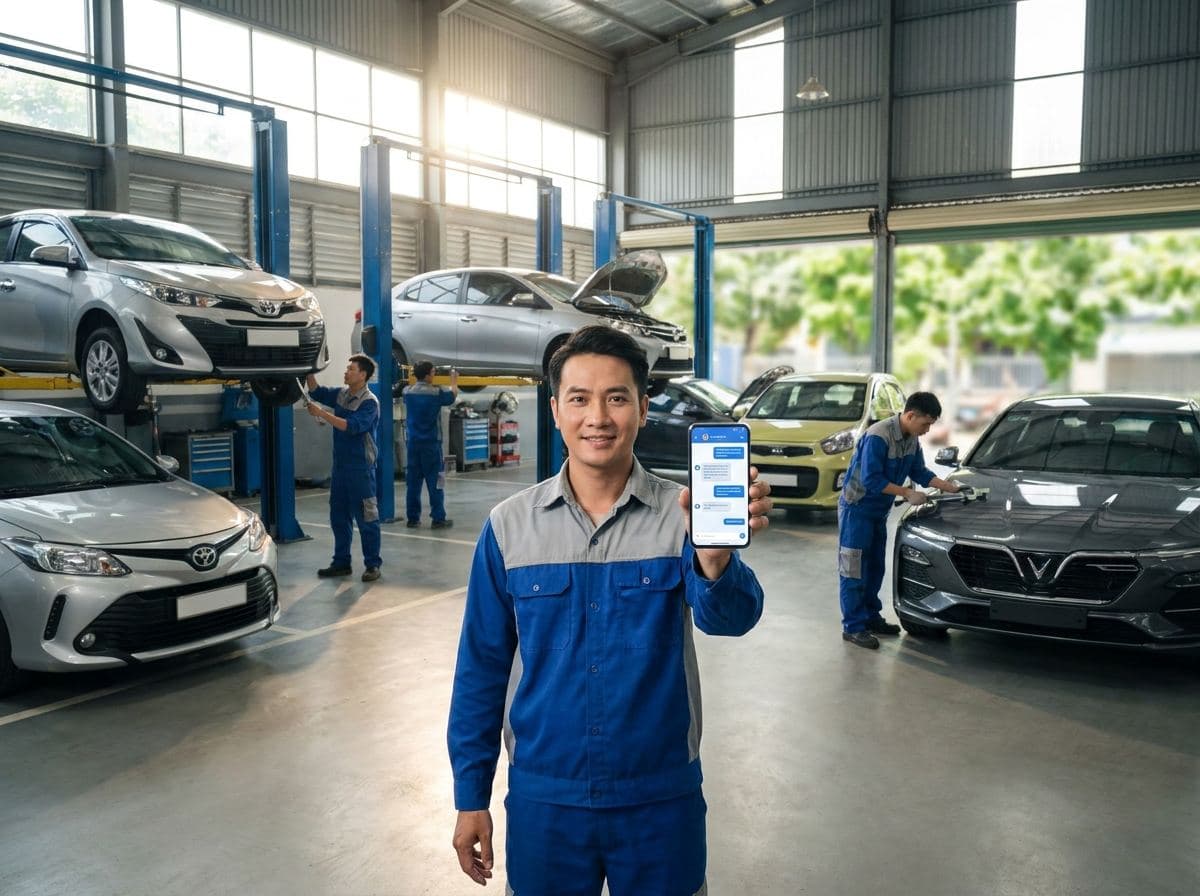 Giữ Chân Khách Hàng Garage Ô Tô: Hệ Thống 5 Bước