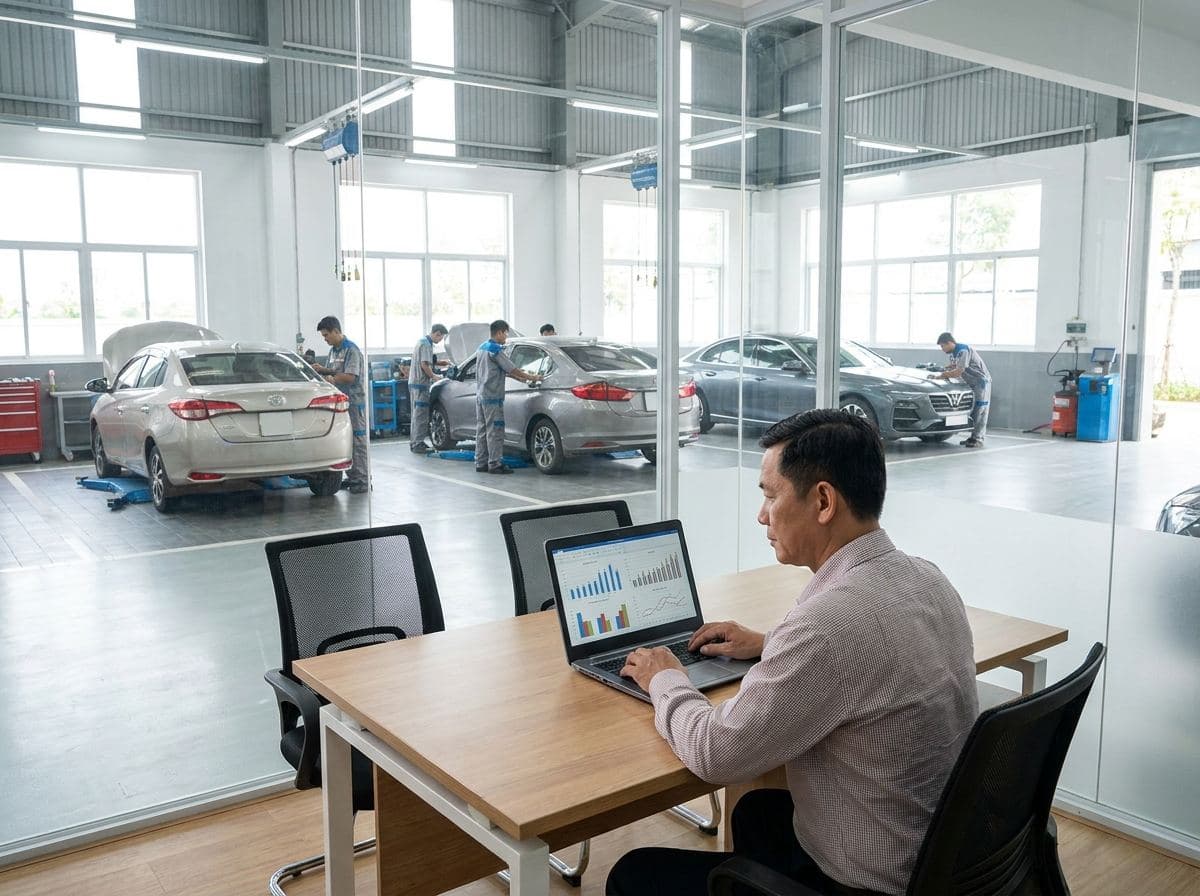 KPI Cho Garage Ô Tô: 5 Chỉ Số Đo Hiệu Quả Kinh Doanh