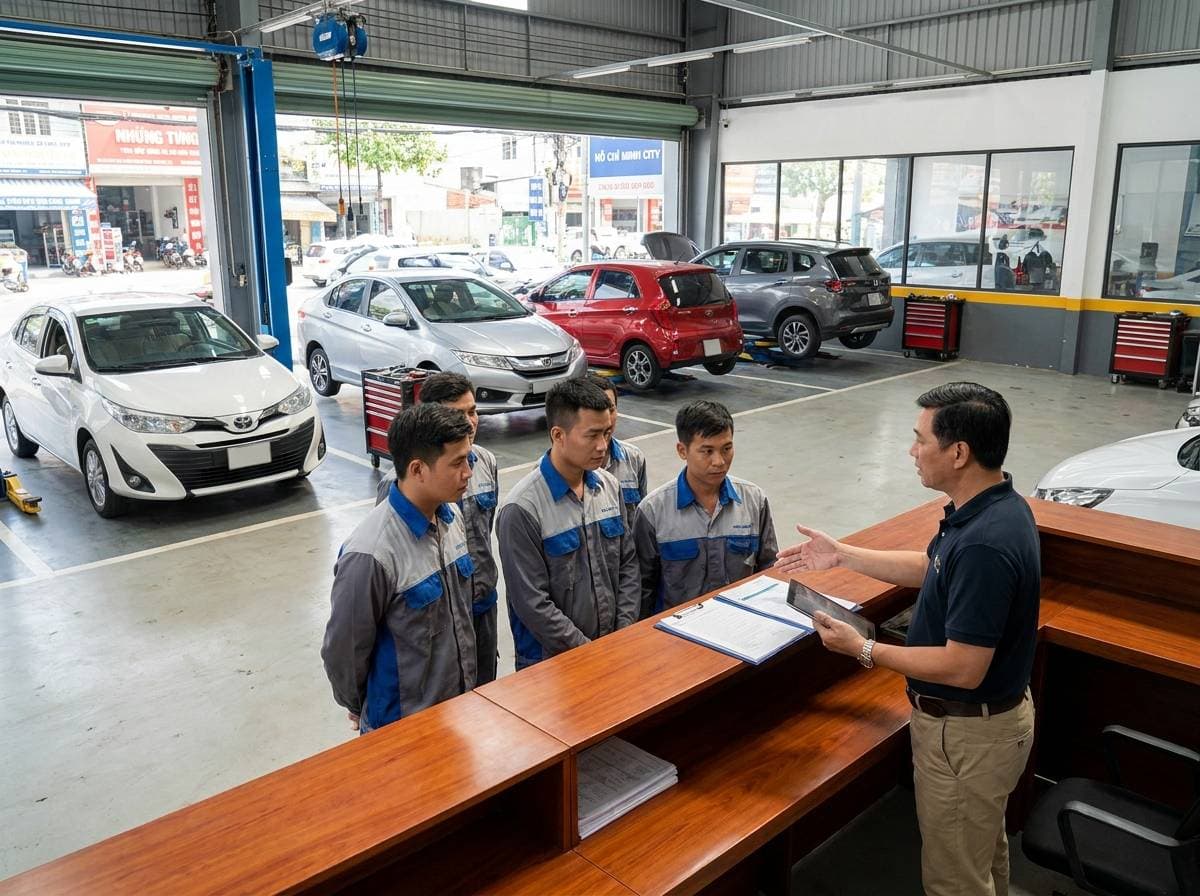 Quản Lý Tài Chính Garage Ô Tô: Từ Sổ Sách Đến Lợi Nhuận