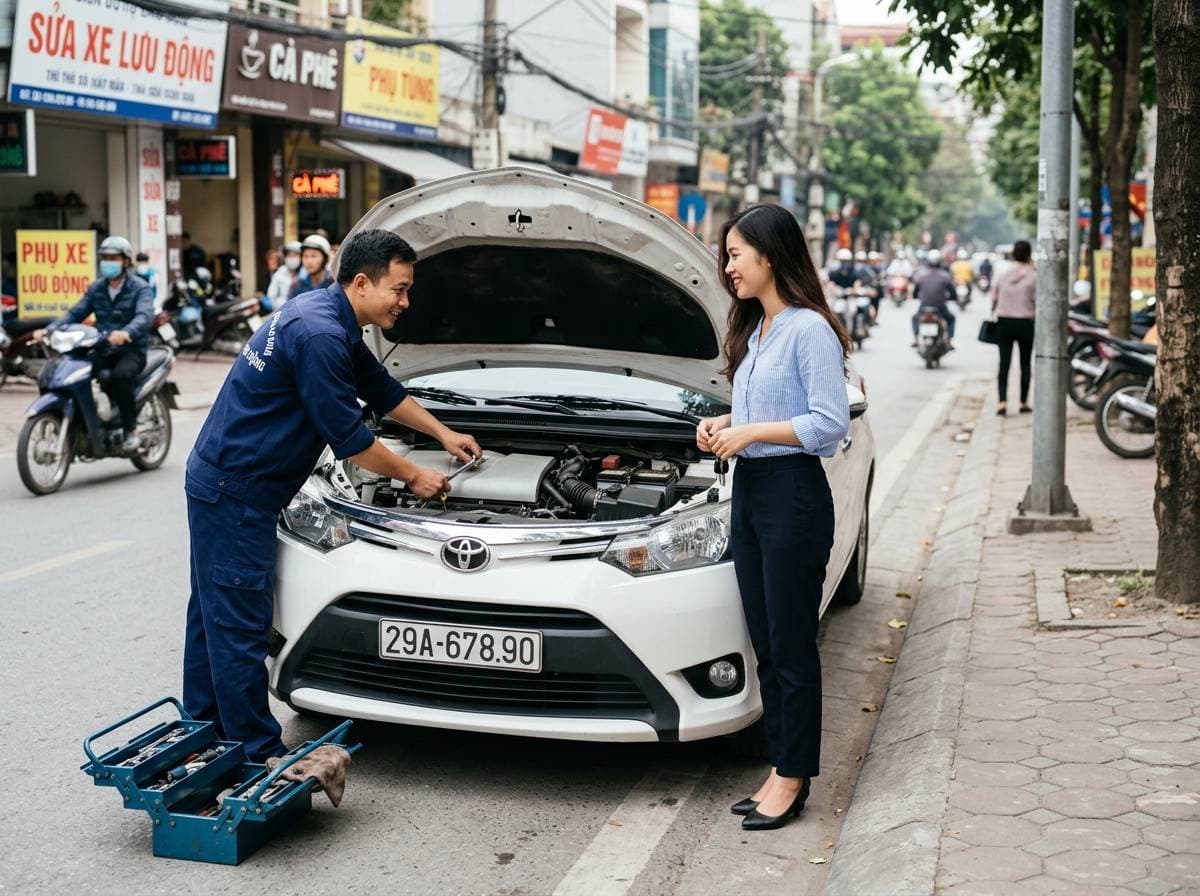 Sửa Ô Tô Lưu Động: Gọi Thợ Tới Tận Nơi — Khi Nào Nên Dùng?