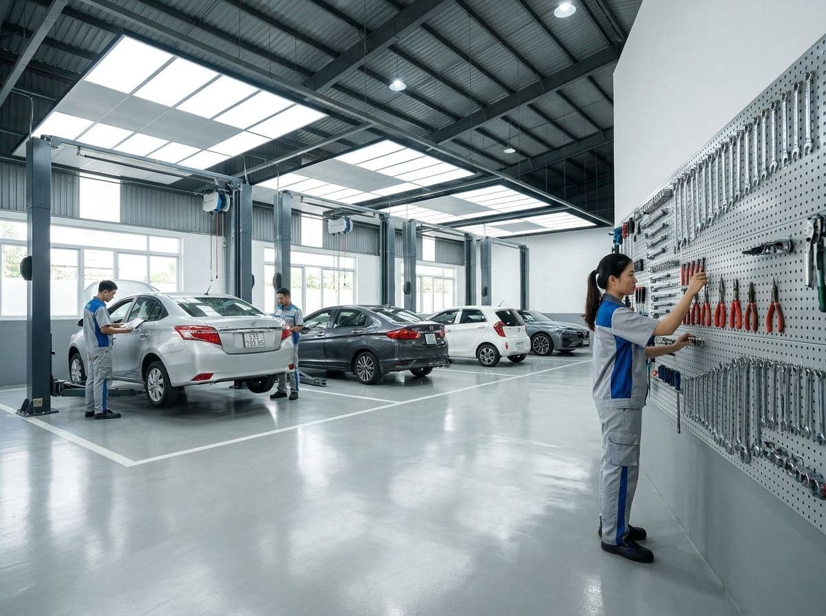 Tiêu Chuẩn Garage Ô Tô Uy Tín: Checklist 10 Điểm Cần Có