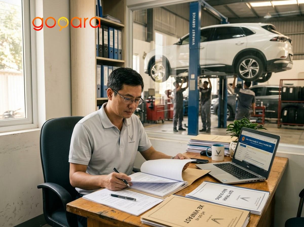 Garage Sửa Xe Điện Cần Giấy Phép Gì? Rào Cản Pháp Lý 2026