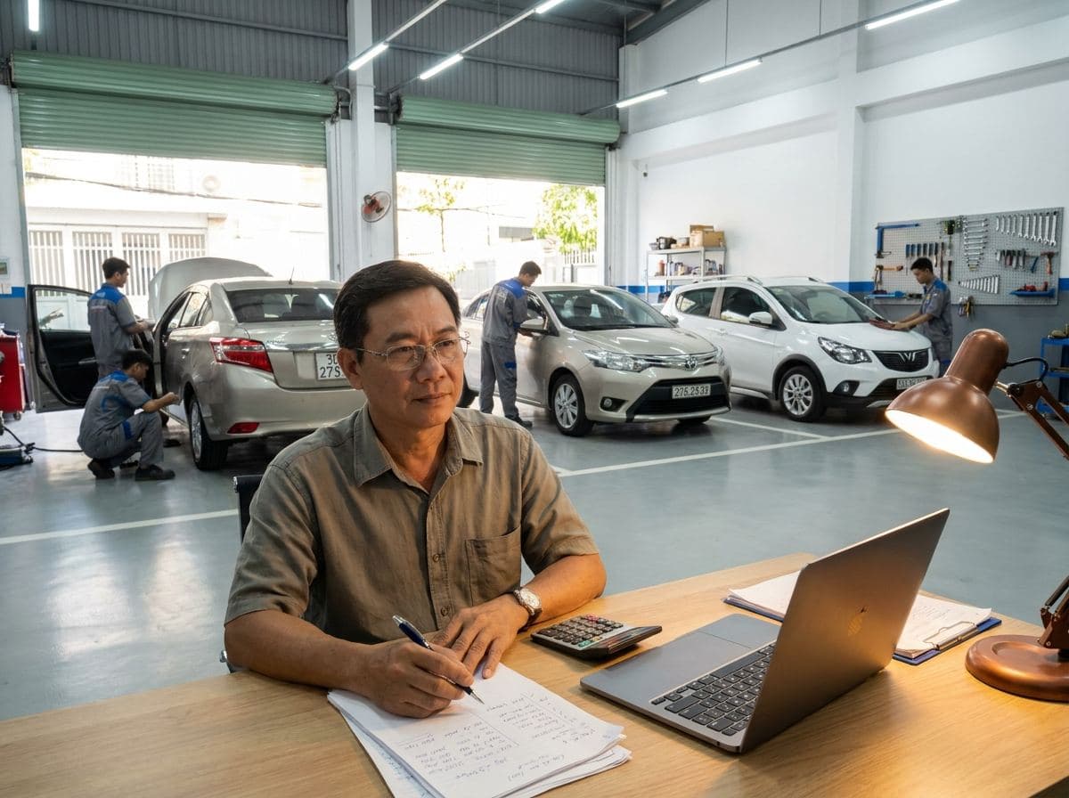 Vốn Mở Garage Ô Tô Cần Bao Nhiêu? Bảng Chi Phí Chi Tiết